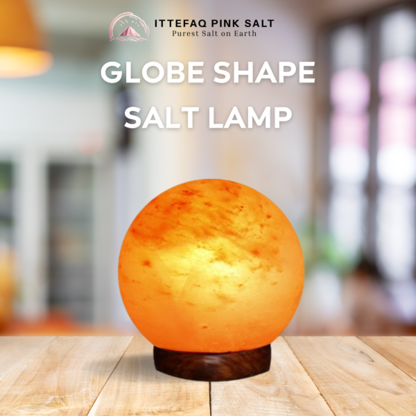 Globe Shape Salt Lamp
